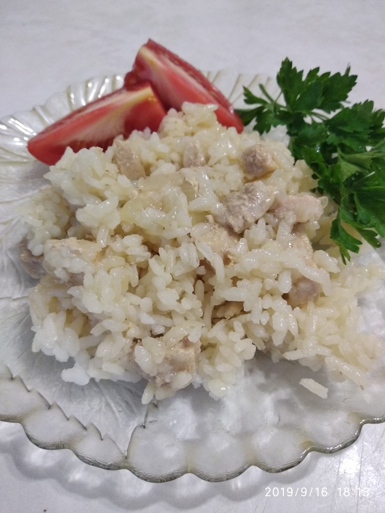 Рис с фаршем и стручковой фасолью – кулинарный рецепт