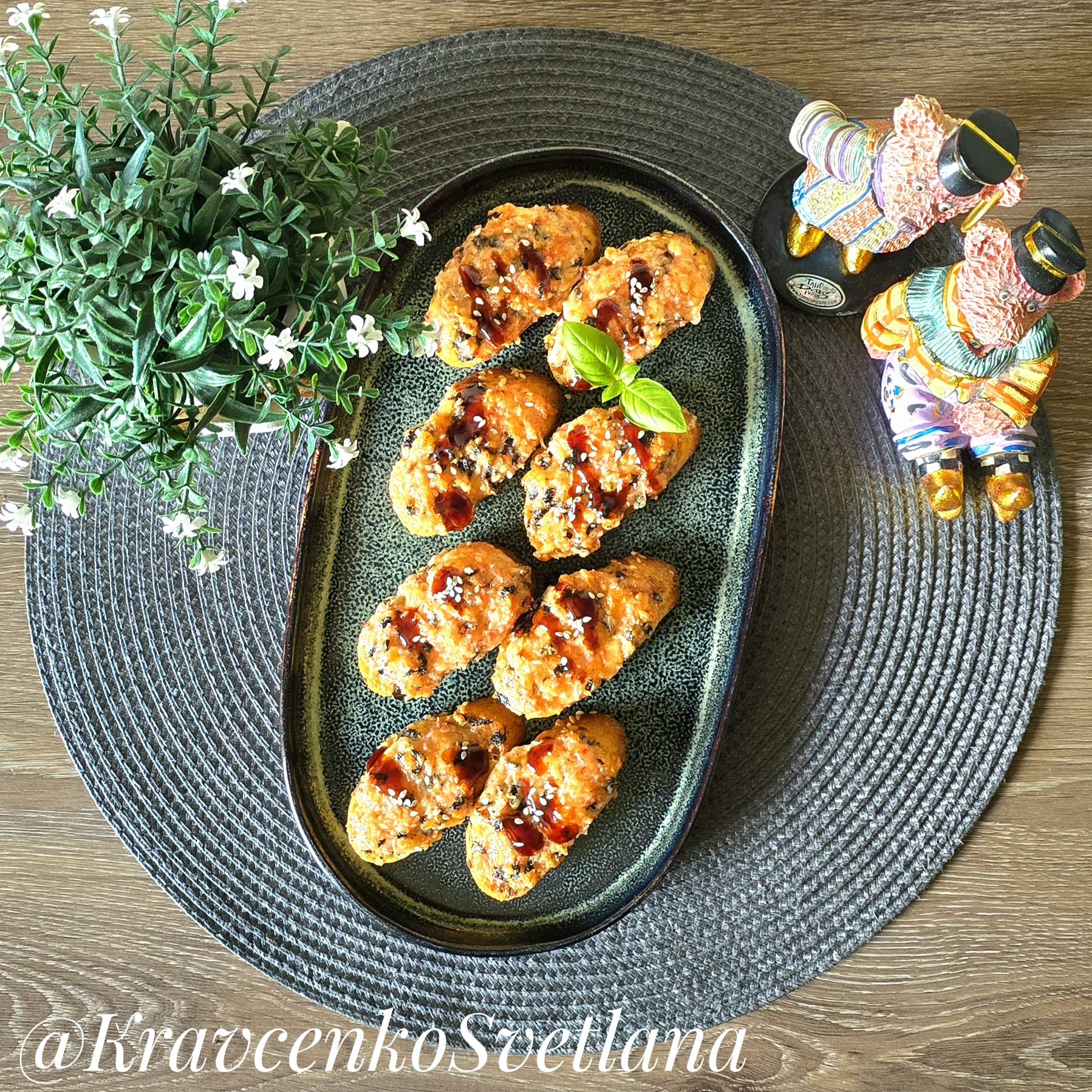 Горячие бутерброды со вкусом запеченных роллов