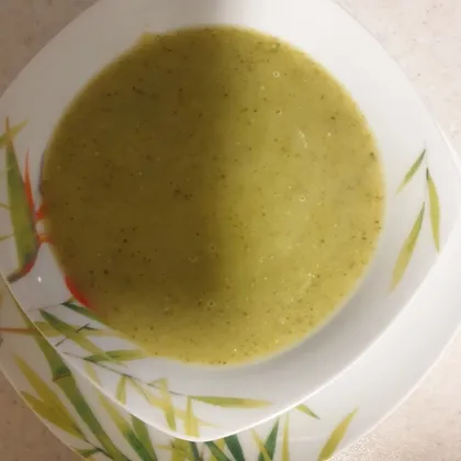 Полезный суп-пюре из брокколи