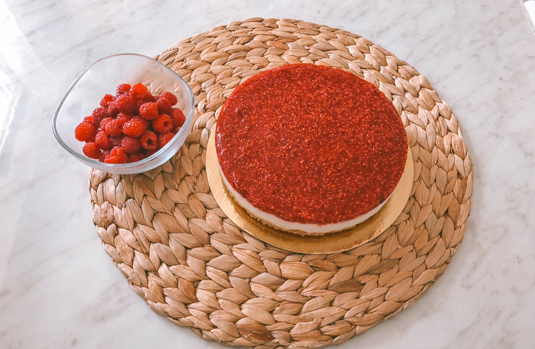 Малиновый чизкейк
