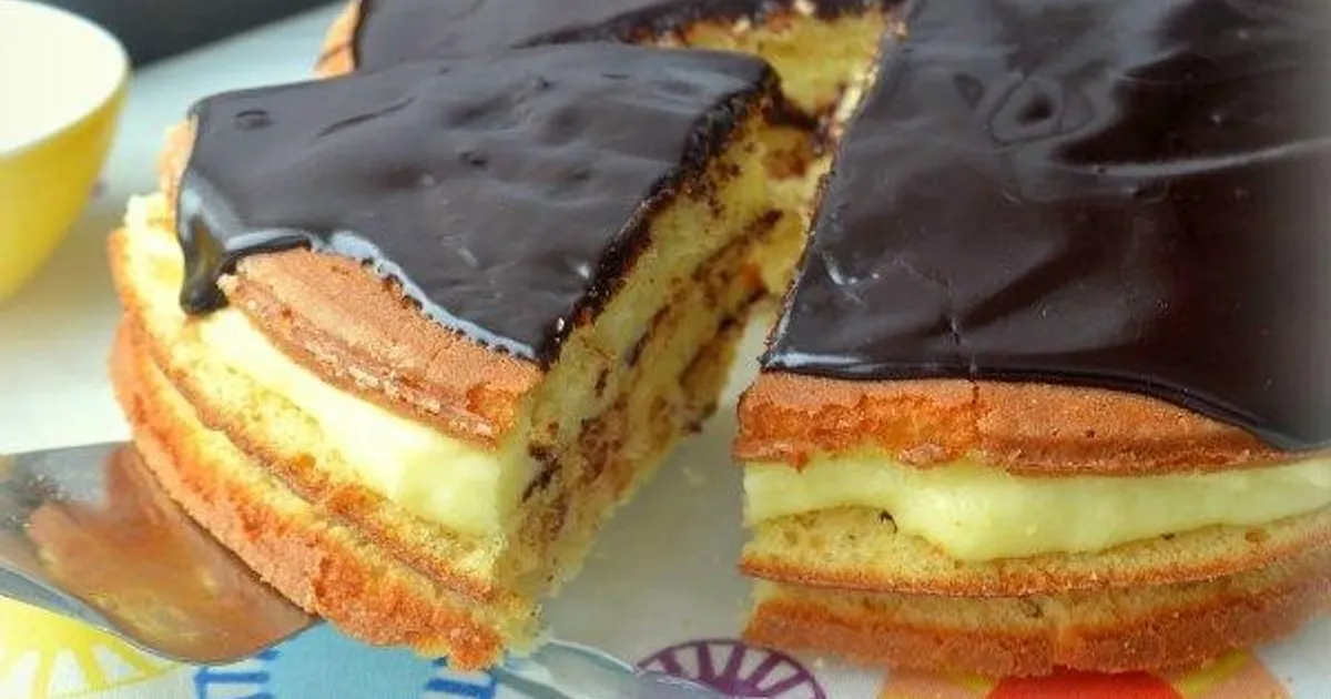 Бостонский кремовый торт (Boston Cream Pie) рецепт с фото, как приготовить на спогрт.рф