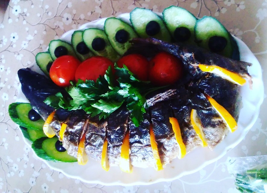 Фаршированная горбуша