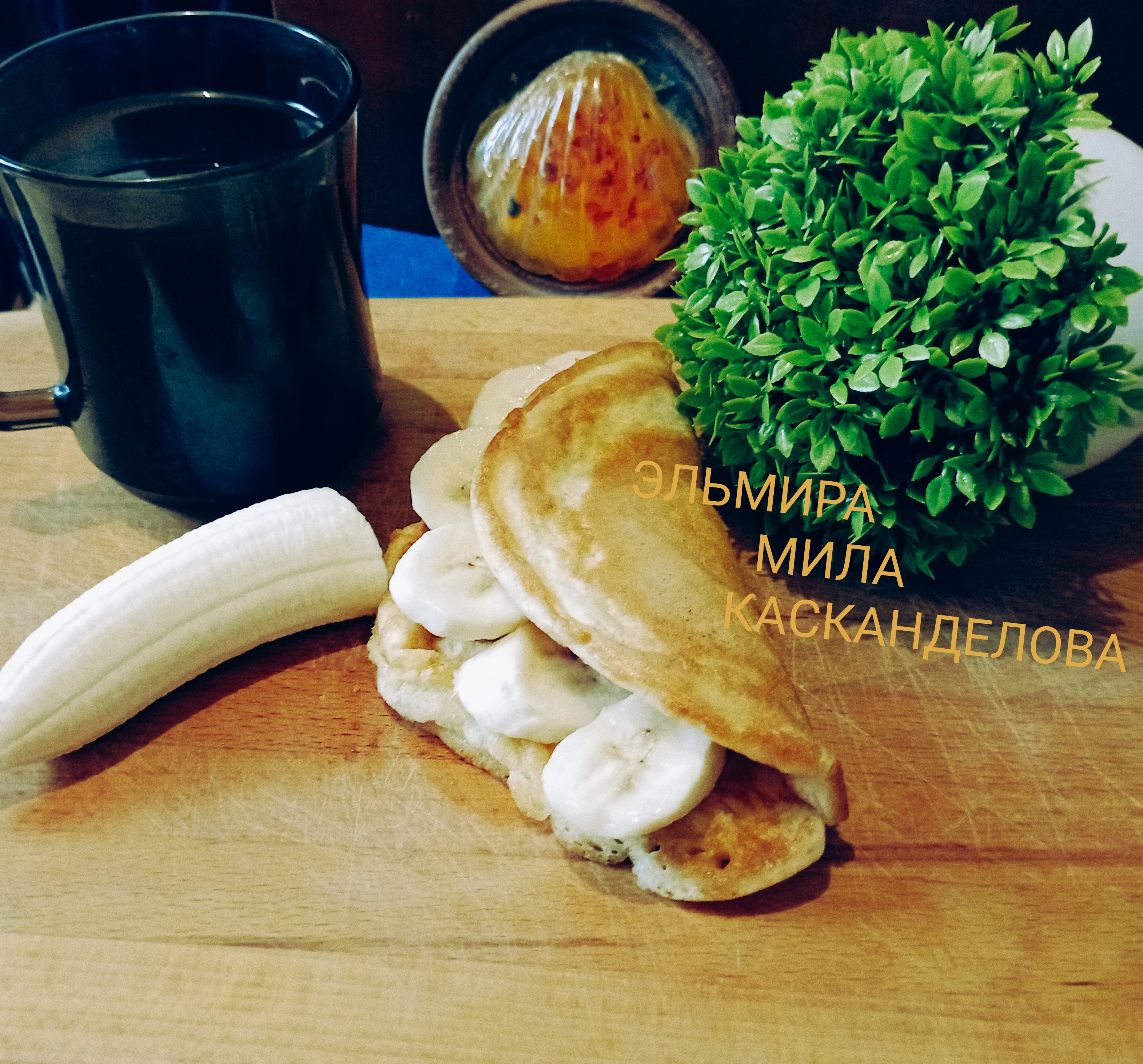 Овсяноблин рецепт с бананом