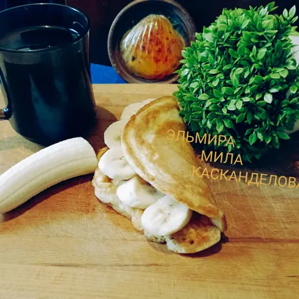 Овсяноблин рецепт с бананом