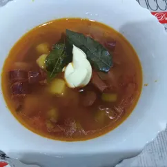 Солянка. Вкусного обеда!