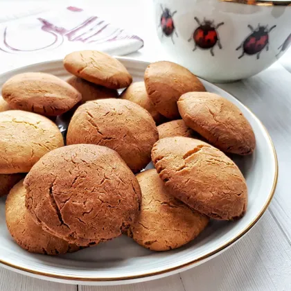 Тонкое печенье на сухом молоке🥛