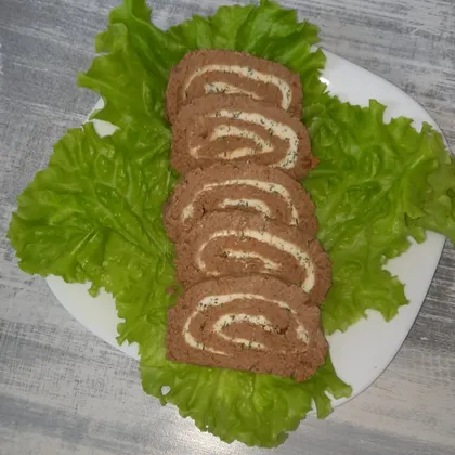 Паштет из куриной печени с маслом