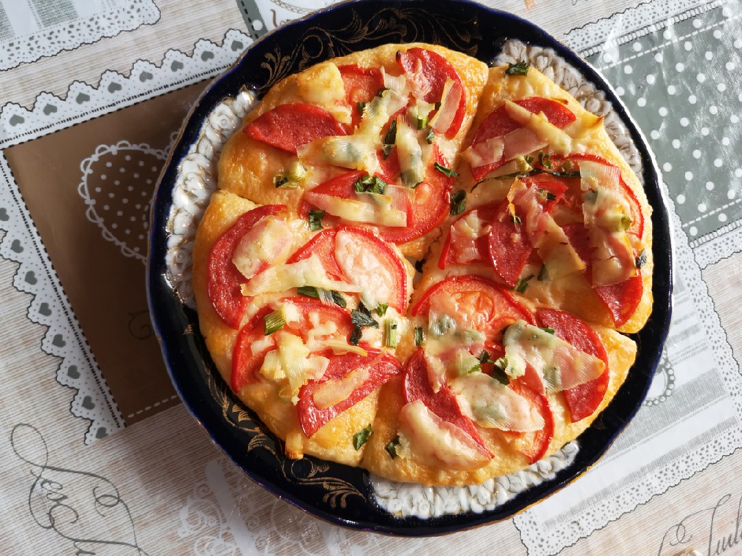 Мини-пицца в духовке: рецепт с фото пошагово в домашних условиях