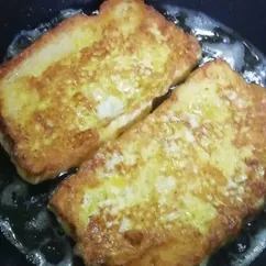 Гренки с сыром