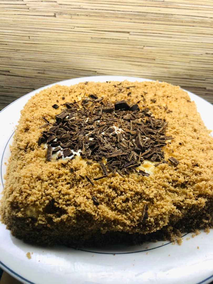 Торт без духовки и сковороды