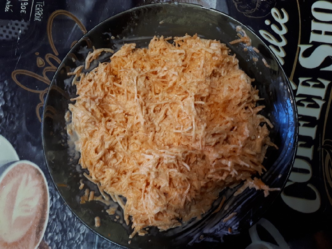 Морковь с чесноком