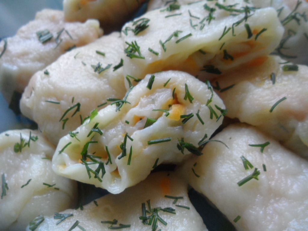 Постные рулетики