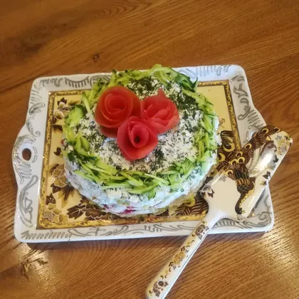 Тортик из кабачков