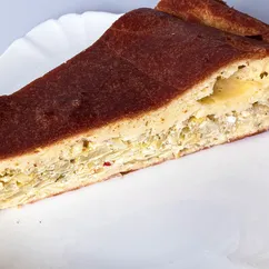 Капустный заливной пирог 🥧