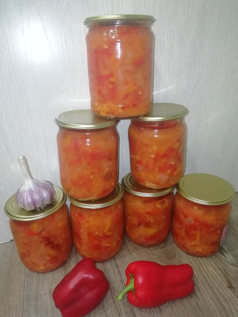 Лечо с томатным соком - пошаговый рецепт с фото на баштрен.рф