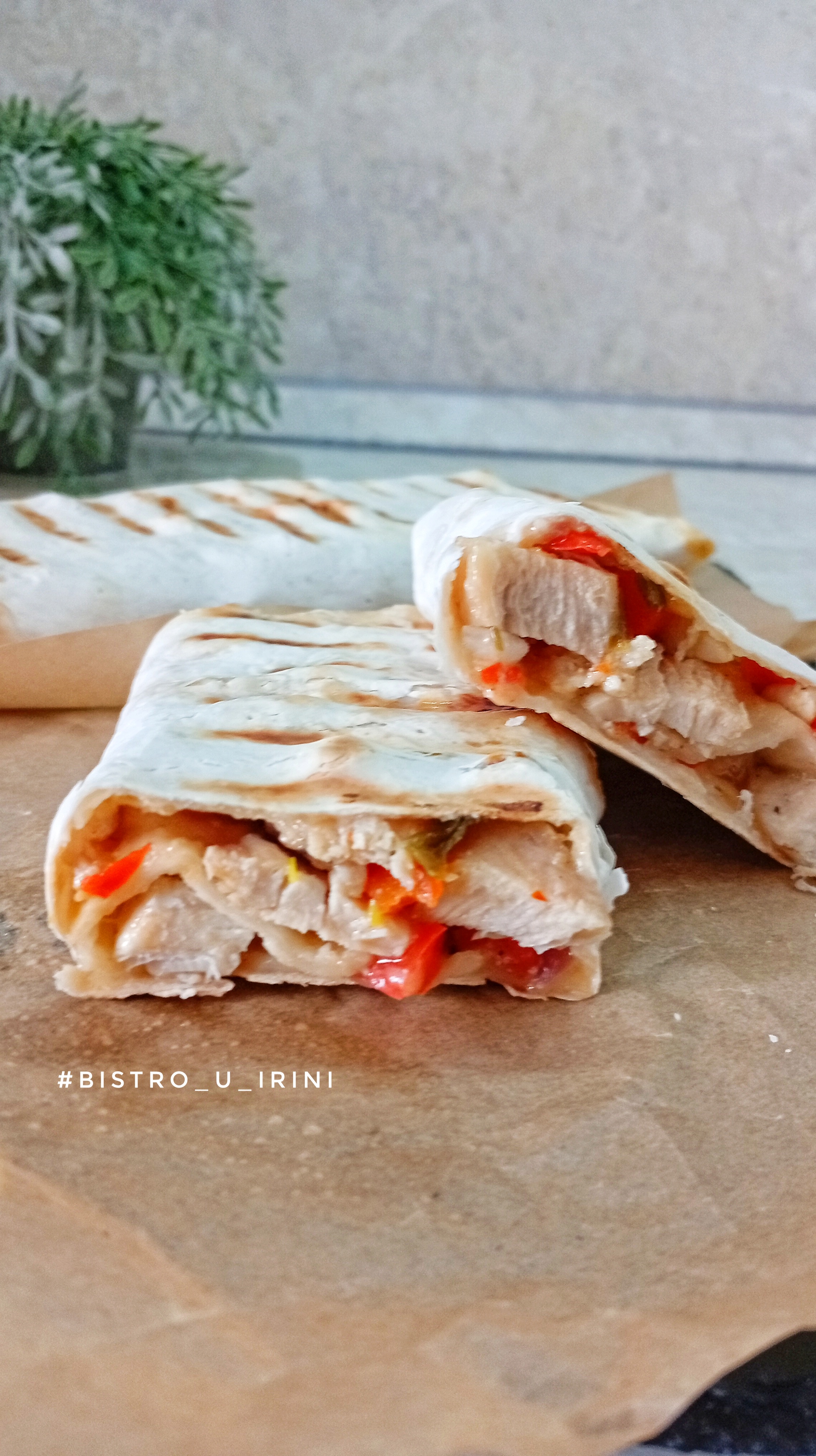 Сладкая курочка чили в тортилье