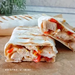 Сладкая курочка чили в тортилье