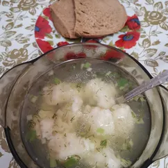 Суп с клёцками