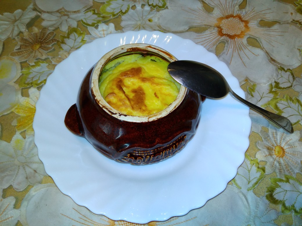 Куриное фрикасе в горшочке