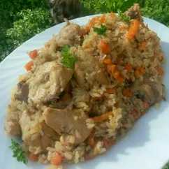 Плов с курицей