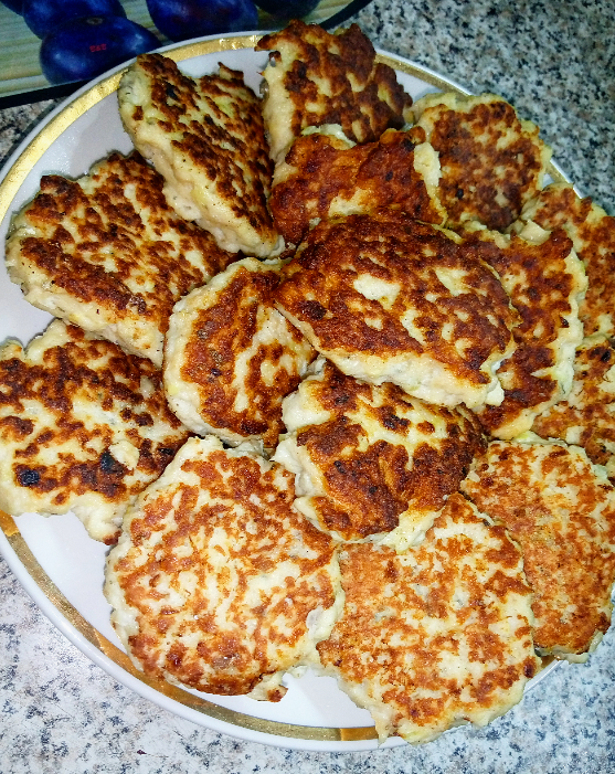 Рыбные оладьи