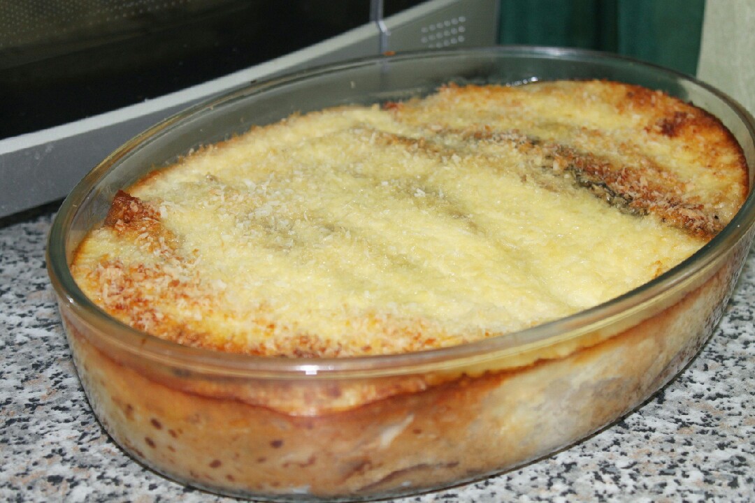 Блинная запеканка