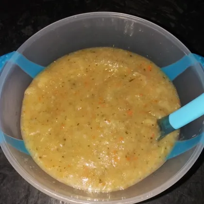 Суп-пюре овощной с тефтелями