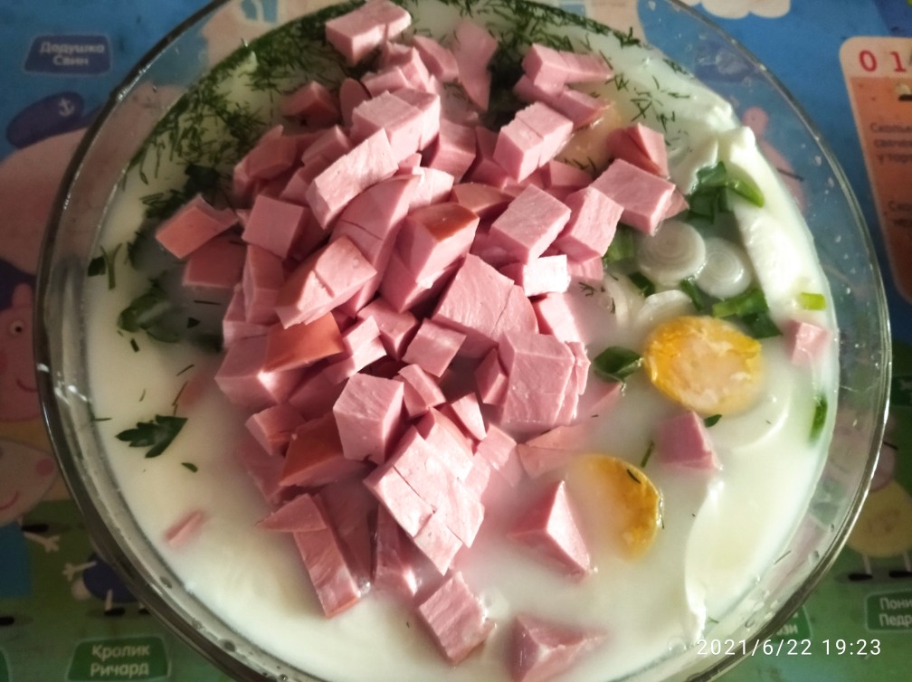 Окрошка летняя