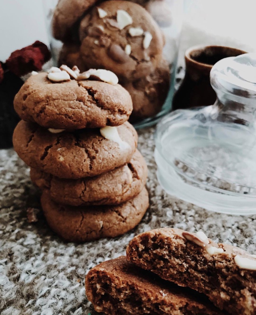 Печенье с «Нутеллой» и шоколадом 🍫