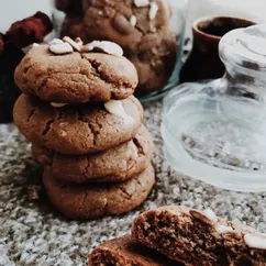 Печенье с «Нутеллой» и шоколадом 🍫