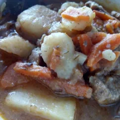 Картошка с мясом