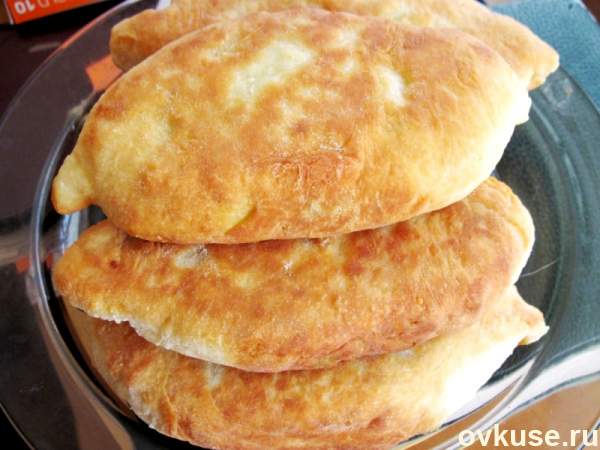 Пирожки с грибами из картофельного теста