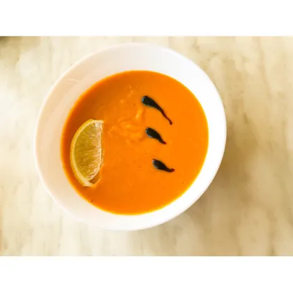Крем-суп из красной чечевицы 🍜