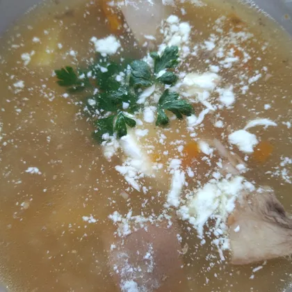 Гороховый суп за 15 минут