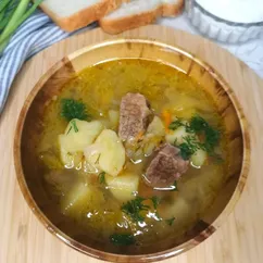 Щи с кислой капустой