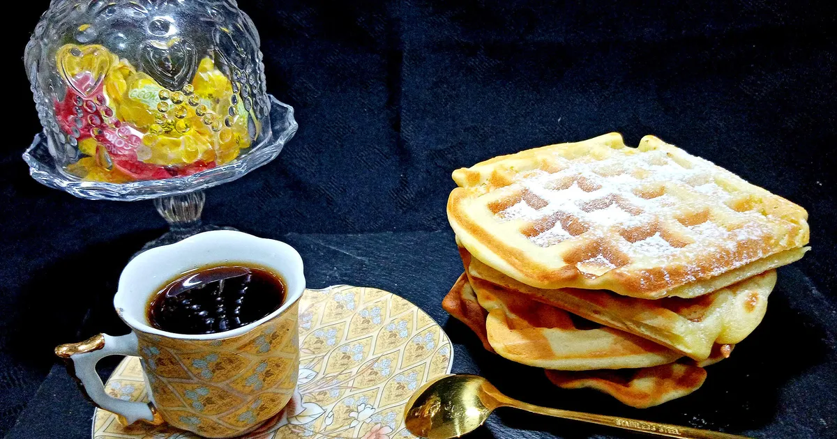 Венские вафли на кефире в мультипекаре Редмонд рецепт с фото пошаговый ...