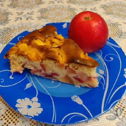 Шарлотка (рецепт мужа) 🥧🍎🍏