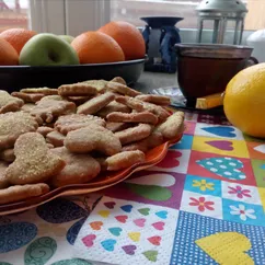 Печенье из ц/з муки на рассоле без яиц