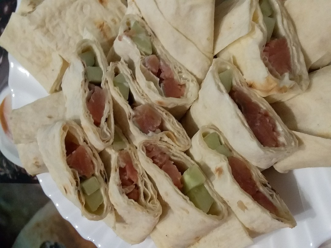 Закуска из лаваша