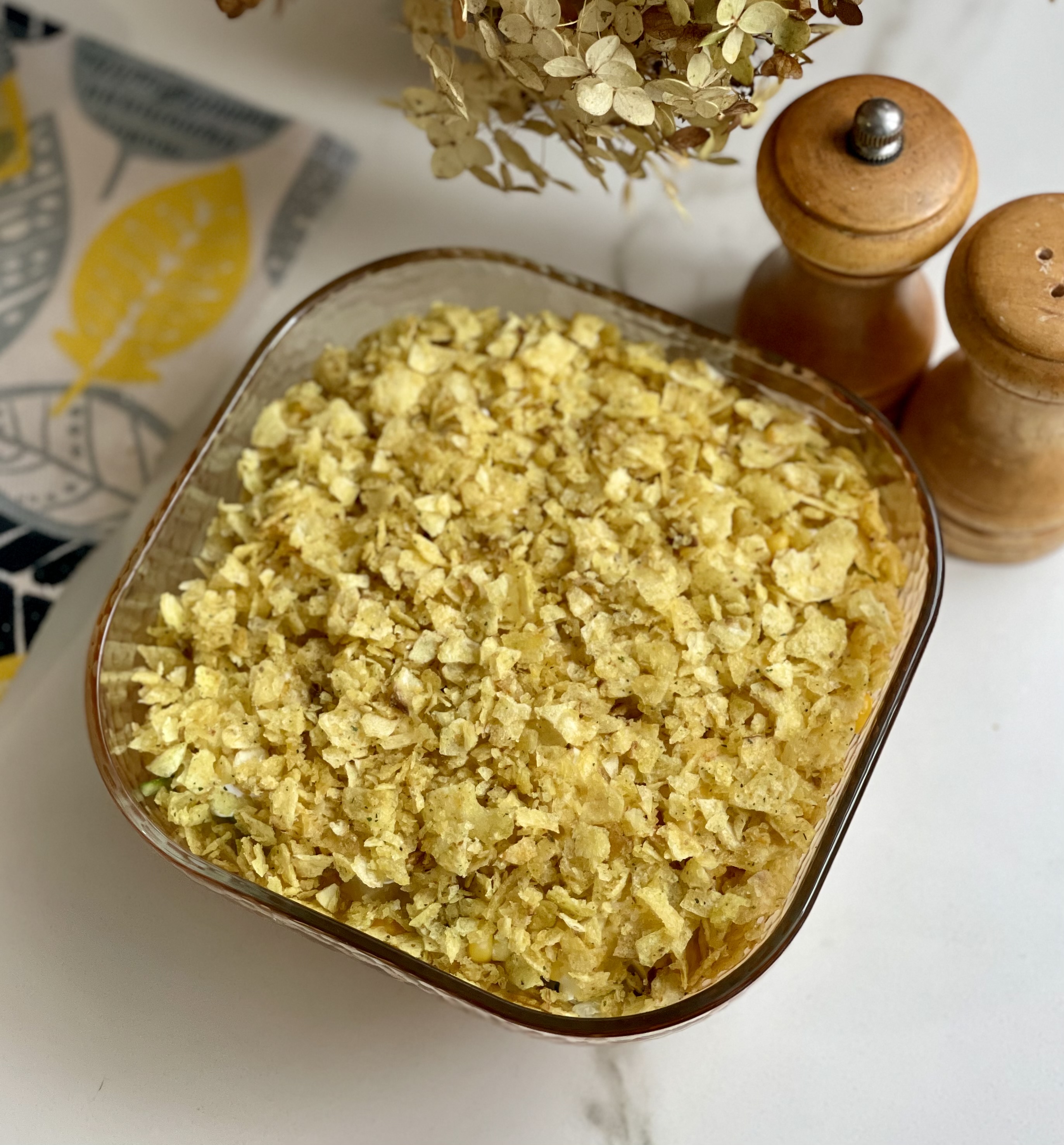 Салат с чипсами 