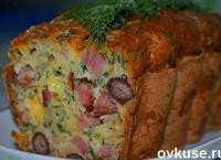 Мясной кекс