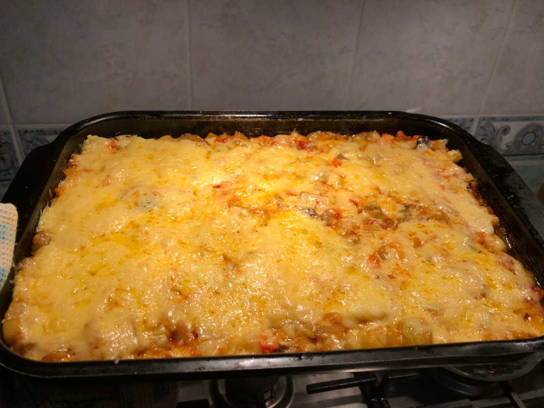 Вегетарианская лазанья