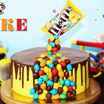 Гравитационный Торт M&M's - Необычный Торт На Детский Праздник - Рецепты nk cooking