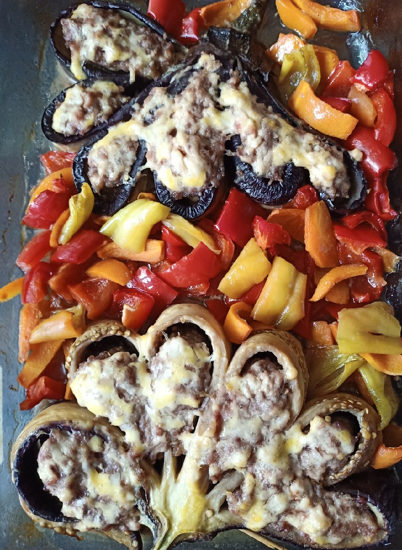 Баклажановый цветок