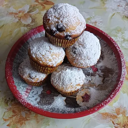 Кексики с апельсином, кокосом и шоколадом 🍊🍫