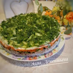 Салат "Норвежский роман" 