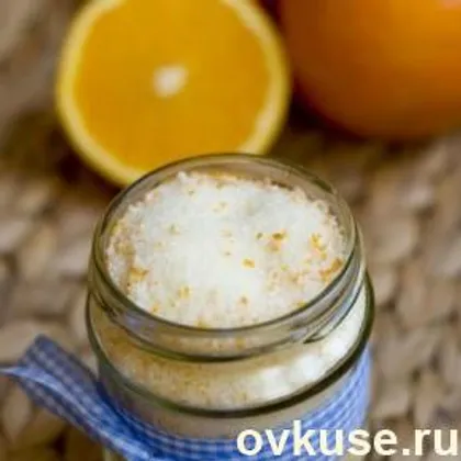 Как сделать апельсиновый сахар