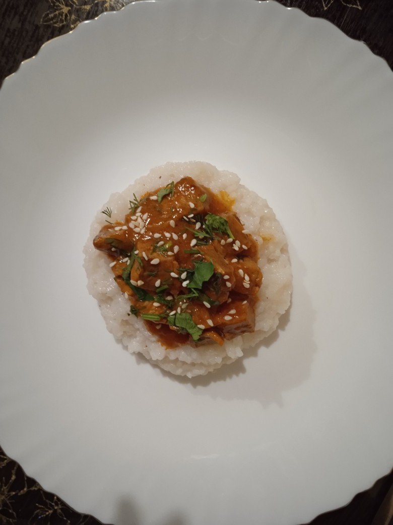 Гуляш с рисом 🍚