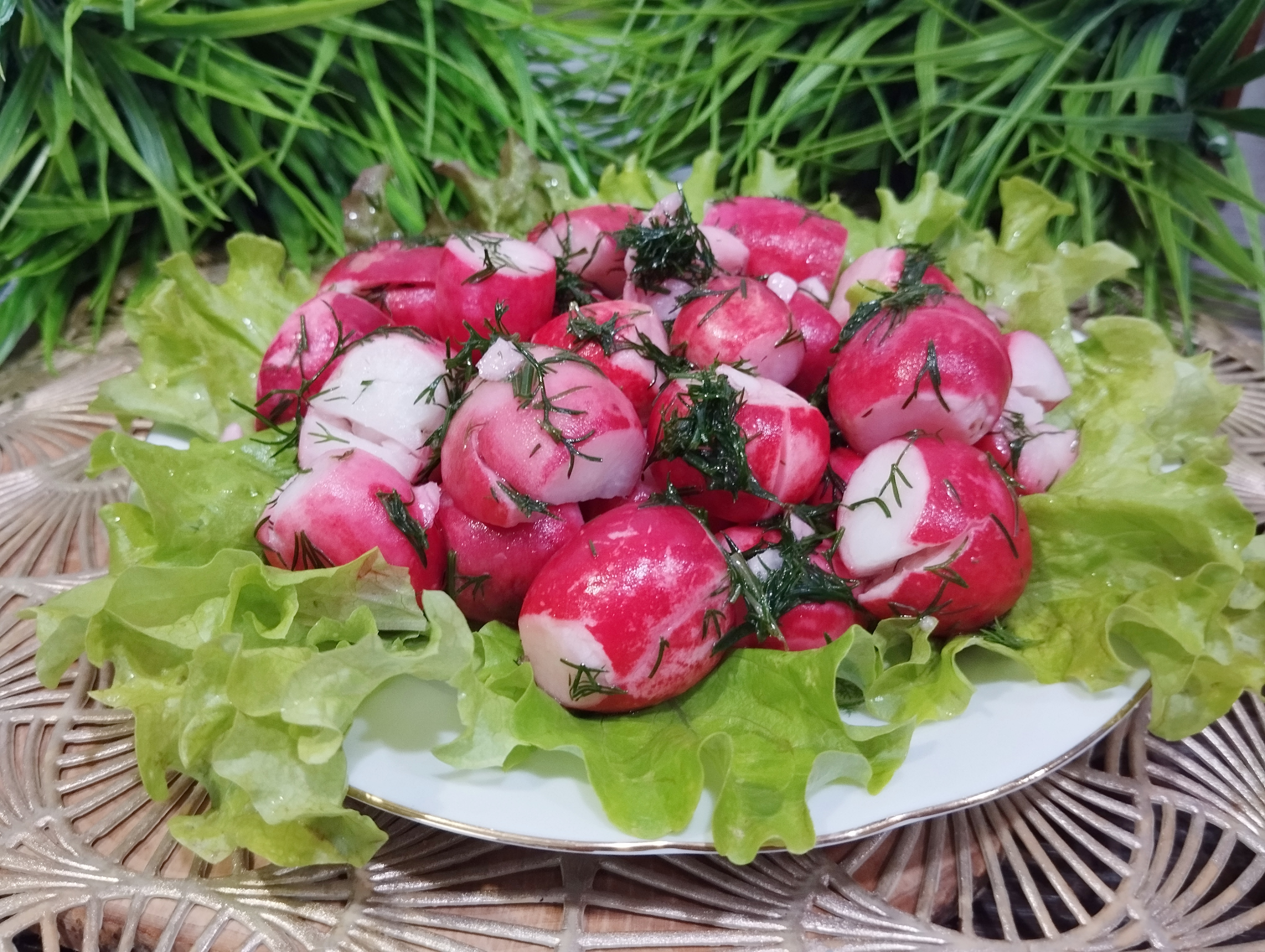 Маринованная редиска
