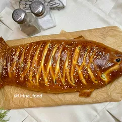 Рыбный пирог из сома